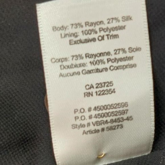 Wilfred Velvet Silk Blend Sleeveless A-Line Shift Dress - Size XS - Picture 4 of 7